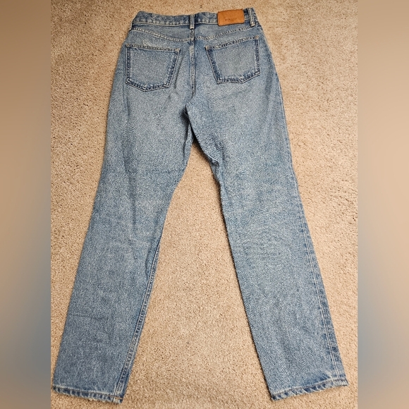 Moussy Vintage Glen Boy Skinny Jeans in Light Blue Size 27 - Picture 7 of 9